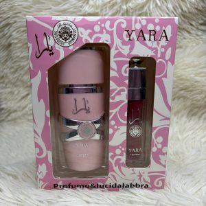 Pack mini perfume yara + labial