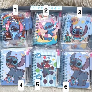 Mini libreta stich + boligrafo