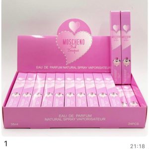 Minitalla Moscheno rosa mujer