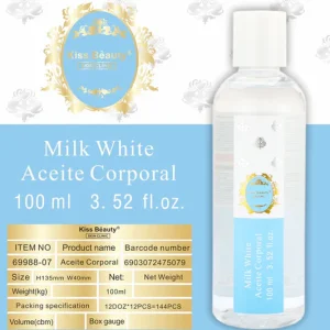 Aceite corporal milk white