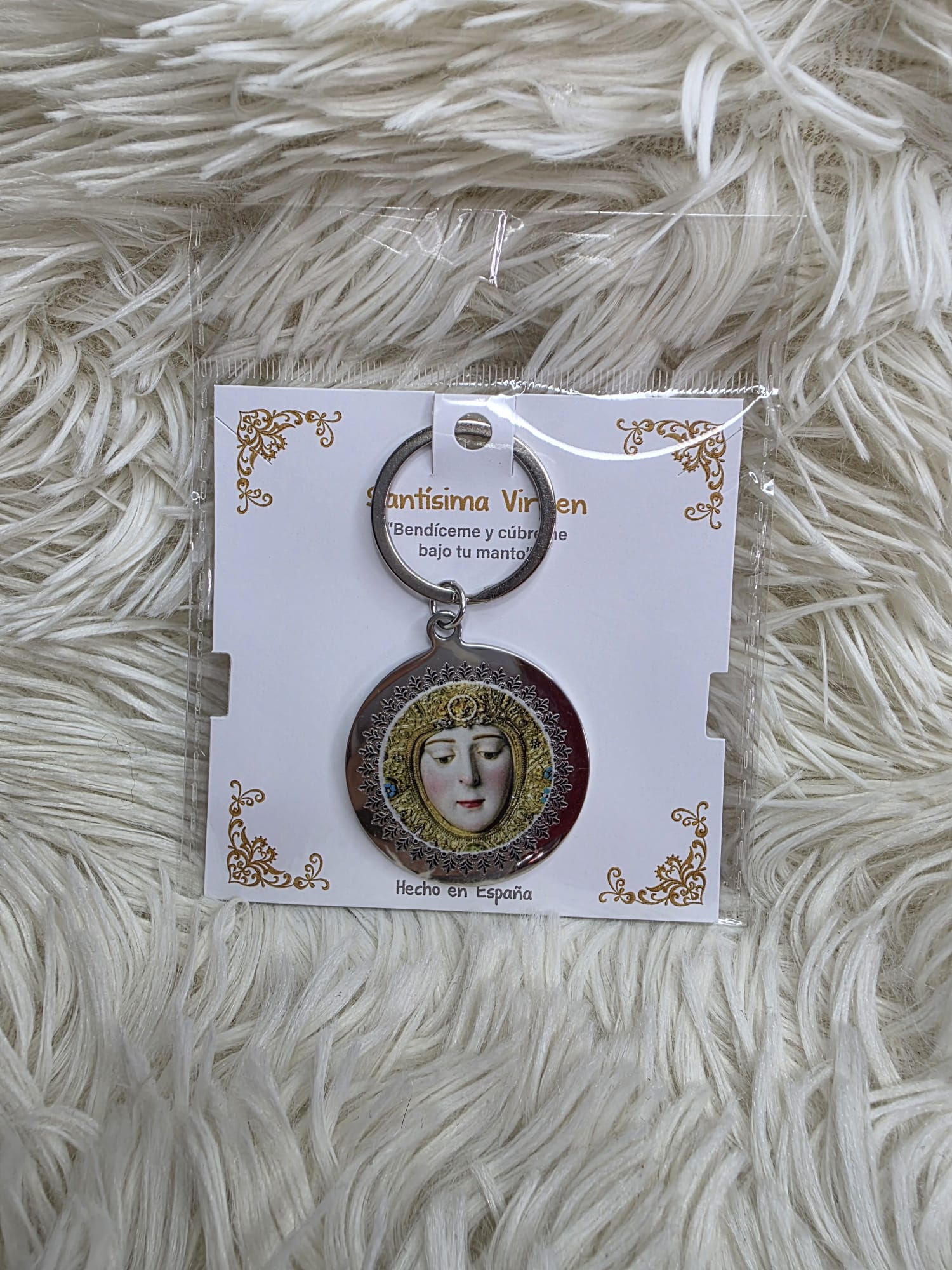 Llavero virgen imagen