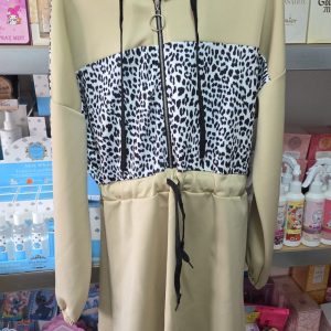 Vestido animal print